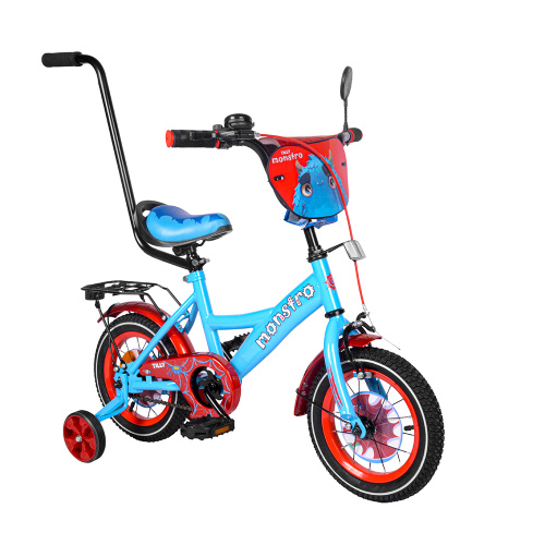 Велосипед двухколесный Tilly Monstro 12" (T-21228/1 blue+red)