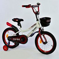 Двухколесный велосипед CORSO 16" (R - 16070) Белый