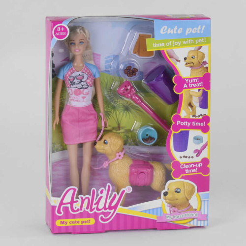 Кукла Anlily (99123) с питомцем