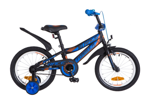 Детский велосипед Formula RACE 9"16" (OPS-FRK-16-058) Black/Blue/Orange