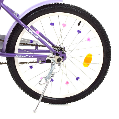 Детский двухколесный велосипед Profi Star 20" (Y2093-1K) со звонком фото 5
