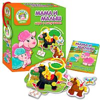 Игра с липучками Vladi Toys Мама и малыш (VT 1310-02)
