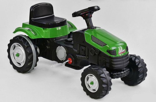 Веломобиль-трактор педальный (07-314) Зеленый