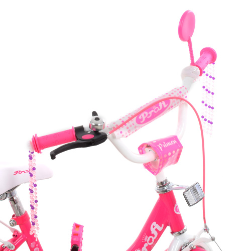 Велосипед двухколесный PROFI Princess 14" (Y1413) с приставными колесиками фото 3