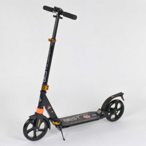 Самокат двухколесный Best Scooter (030692) Черный