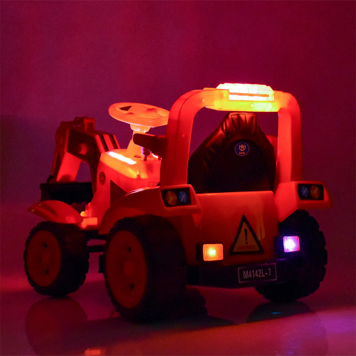 Детский электромобиль Трактор Bambi (M 4142L-7) Оранжевый фото 6