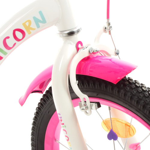 Двухколесный велосипед Profi Unicorn 18" (Y18244-1) со звонком фото 4