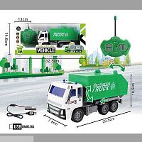 Машинка на радиоуправлении 543-1 B (48) "Мусор", аккумулятор 3,7V, 27 MHz, в коробке
