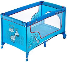 Манеж-кровать Quatro Giraffe P610SR blue
