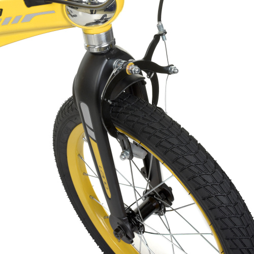 Двухколесный велосипед Profi 16" Projective (WLN1639D-T) с магниевой рамой фото 4