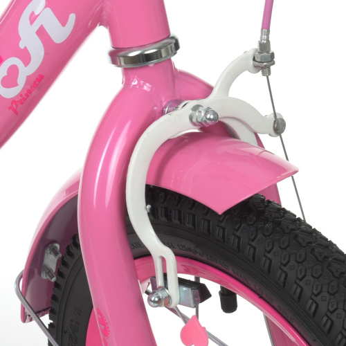 Двухколесный велосипед Profi Princess 12" Розовый (Y1211) со звонком фото 3