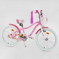 Велосипед двухколесный 20 дюймов  "CORSO Sweety" (SW-20688 / 206884) розовый