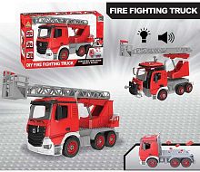 Пожарная машина-конструктор (BDL 609 В1) свет, звук
