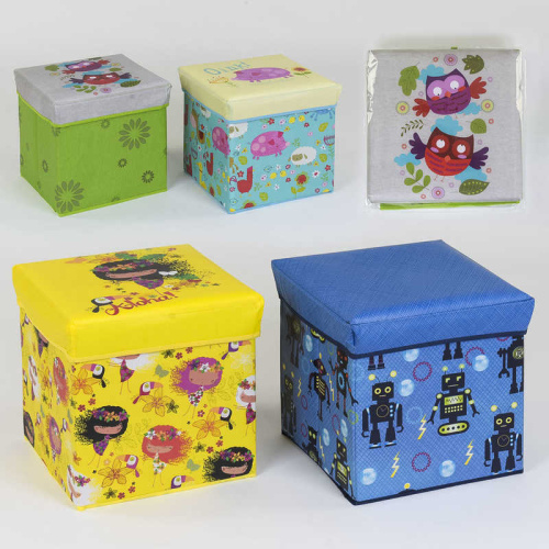 Пуфик-короб для хранения игрушек (С 36526)