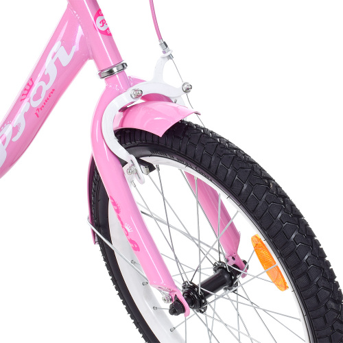 Двухколесный велосипед PROFI Princess 18" Розовый (Y1811) со звонком фото 3