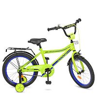 Двухколесный велосипед Profi Top Grade 18" Салатовый (Y18102)