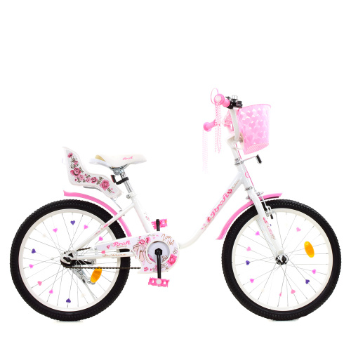 Двухколесный велосипед Profi Ballerina 20" (Y2085-1K) со звонком фото 2