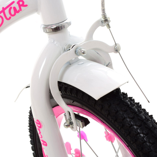 Детский велосипед Profi Star 14" Розовый (Y1494-1K) с корзинкой фото 4