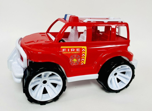 Машинка "Внедорожник классический малый, пожарная машина" 328 (8)  "BAMSIC"