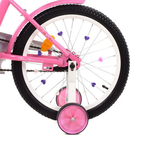 Детский двухколесный велосипед Profi Star 18" (Y1891) с дополнительными колесами фото 5
