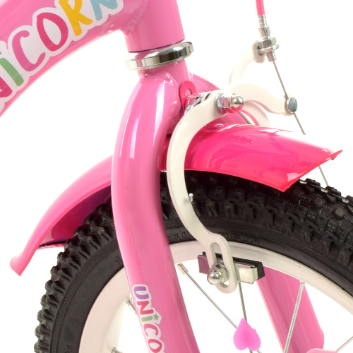 Велосипед двухколесный Profi Unicorn 14" (Y14241) Розовый фото 3