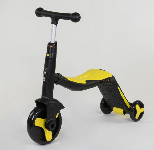 Самокат-велобег Best Scooter 3в1 (10993) Желтый фото 7