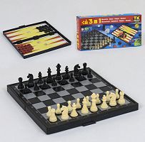 Настольная игра Шахматы 3 в1 (ТК 23703)