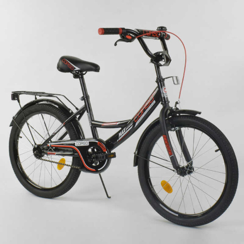 Велосипед двухколесный CORSO 20" (CL-20 Y 3230) Черный