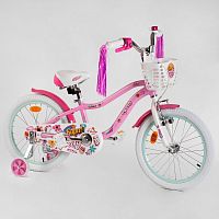 Велосипед двухколесный 16 дюймов  "CORSO Sweety" (SW -16092 / 160926) розовый
