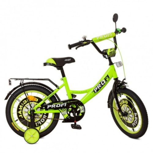 Велосипед двухколесный Profi Original boy 16" (XD1642) с дополнительными колесами