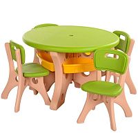 Детский столик со стульчиками Bambi (B0301)