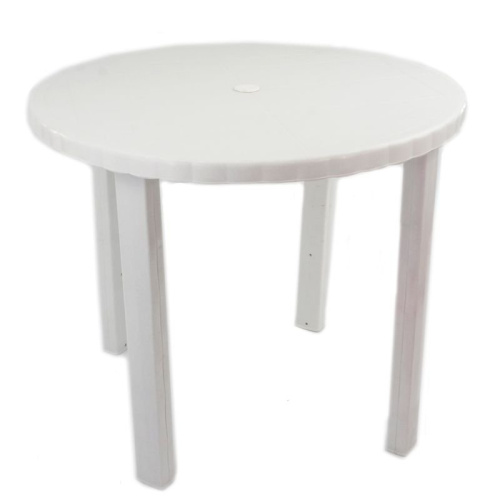 Детский стол K-PLAST Белый (46956) круглый