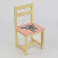 Детский стульчик Мася Слоник (4032) Розовый