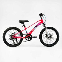 Детский спортивный велосипед 20" дюймов Corso "F35" MG-20692 (1) магниевая рама, Shimano Revoshift 7 скоростей, собранный на 75%