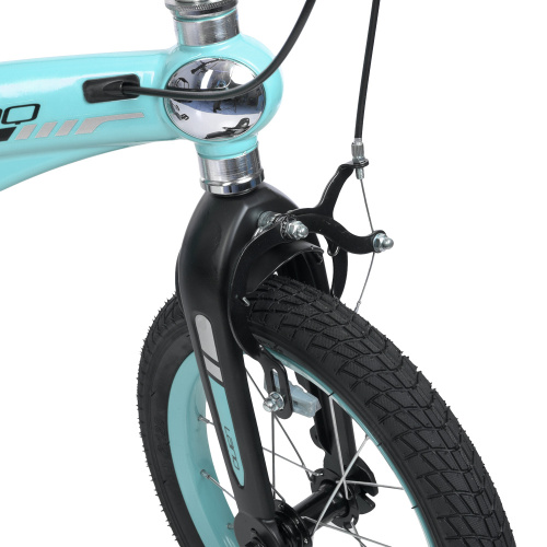Двухколесный велосипед Profi 14" Projective (WLN1439D-T) с магниевой рамой фото 4