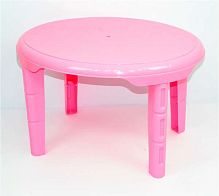 Стол детский K-PLAST Розовый (27758) овальный