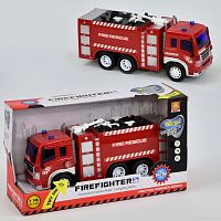 Пожарная машина WY 295 S, музыкальная, инерция, свет