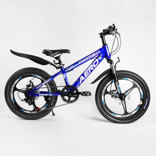 Детский спортивный велосипед CORSO «AERO» 20’’ (11755), собран на 75%