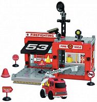Игровой набор Паркинг Пожарная станция (MY2201)