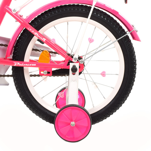 Двухколесный велосипед Profi Princess 16" (Y1613-1) Розовый фото 5