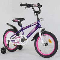 Двухколесный велосипед Corso 16" (ЕХ - 16 N 4282) Фиолетовый