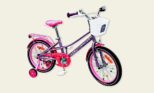 Двухколесный велосипед Like2bike Eveline 18'' (201804) Фиолетовый