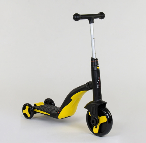 Самокат-велобег Best Scooter 3в1 (10993) Желтый фото 3