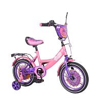 Велосипед двухколесный Tilly Donut 14" (T-214214/1 pink+purple)