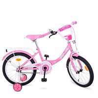 Двухколесный велосипед PROFI Princess 18" Розовый (Y1811) со звонком