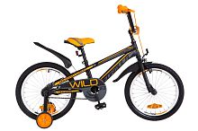 Детский велосипед Formula WILD 9"18" (OPS-FRK-18-025) Black/Orange