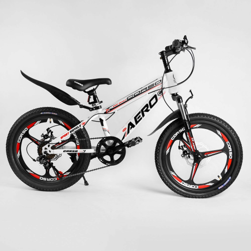 Детский спортивный велосипед CORSO «AERO» 20’’ (31488), собран на 75%