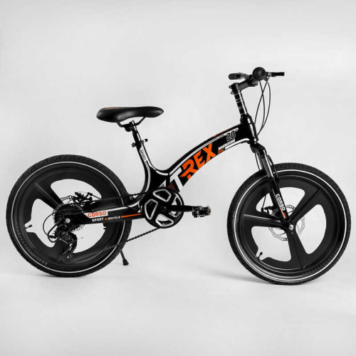 Детский спортивный велосипед CORSO «T-REX» 20’’  (TR-77006), собран на 75%