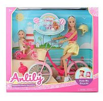 Кукла на велоиспеде (99262)
