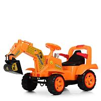 Детский электромобиль Трактор Bambi (M 4142L-7) Оранжевый